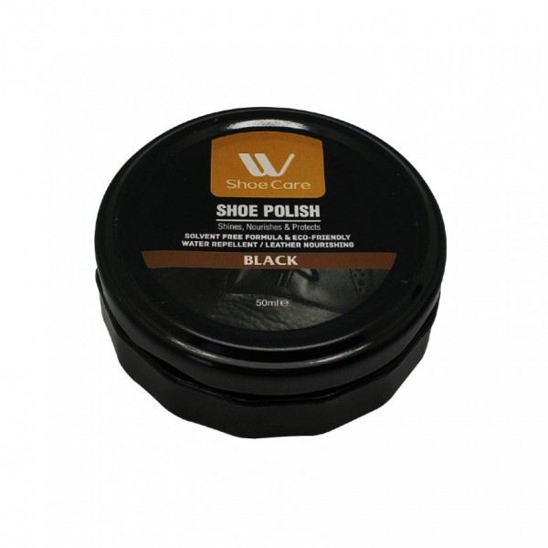shoe shine black