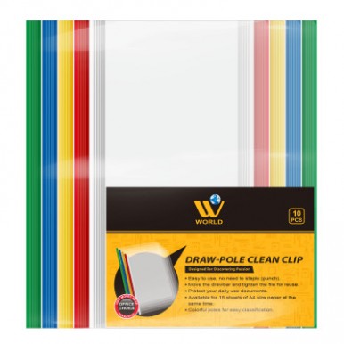 W World High Quality durable Draw Pole Clean Clip -10 Pcs