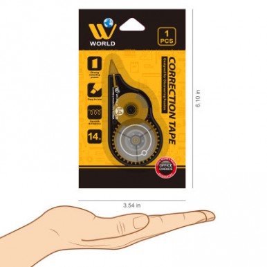W World Correction Tape - Strong covering power-14m