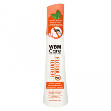 WBM Care Mosquito Repellent Floral Water Spray - Protects from Dengue - 100ml
