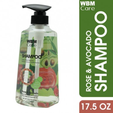 WBM Care Anti-Dandruff Hair Shampoo With Rose And Avocado-500ml
