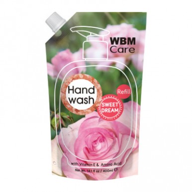 WBM Care Hand Wash Vitamin E and Amino Acid Refill - 400 ML