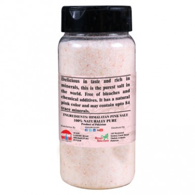 Himalayan Chef 100 percent Naturally Pure Pink Salt Shaker - 354g