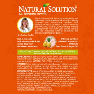 Natural Solution Marula Oil Moisturizing and Nourshing Body Wash-500ml