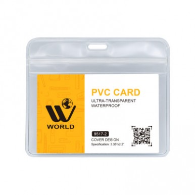 W World PVC High Quality Material Cards Cover- 12 Pieces