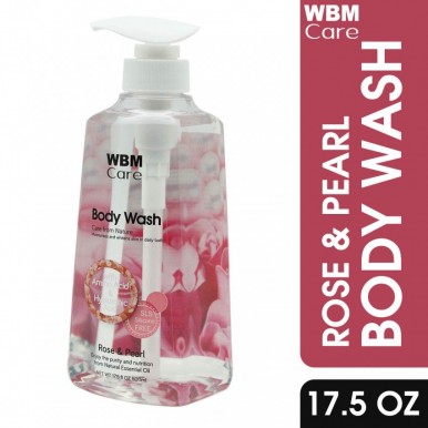 WBM Care Moisturizing Nourishing Body Wash With Rose and Pearl- 500ml