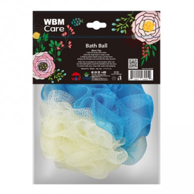 WBM Care High Quality Era Bath Balls- Blue