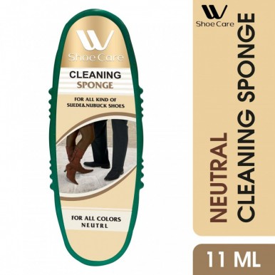 W-Shoe Care Shoe Cleaning Sponge-100ml