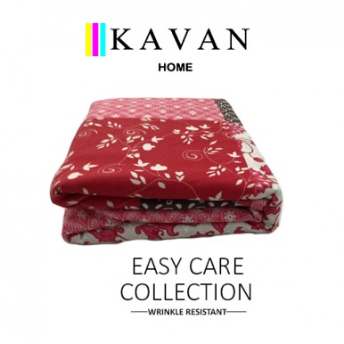 Double Printed Bed Sheet Set - 3 Piece - Easy Care Collection