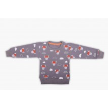 Bull Head Grey Sweatshirt for Kids