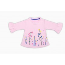 Light Pink Girls Sweatshirt Top