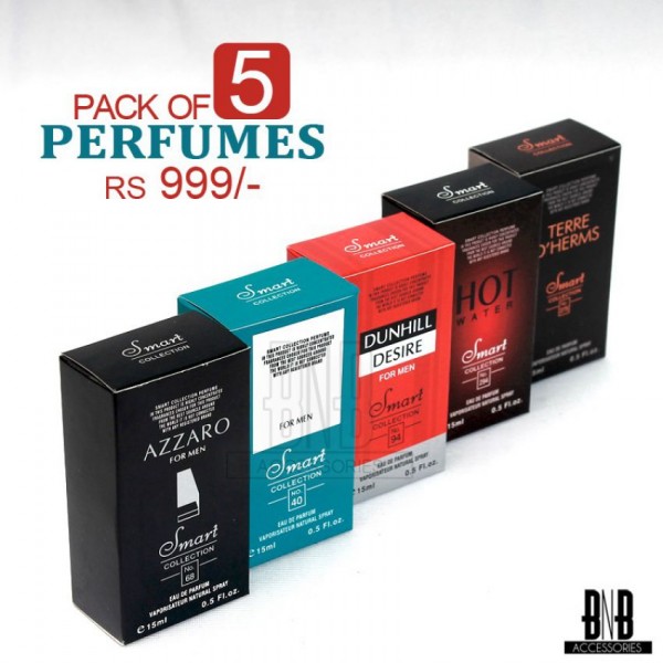 Pack of 5 Smart Collection Pocket Perfumes