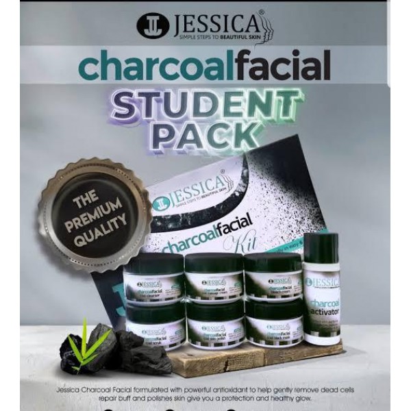 Jessica Charcoal Facial Kit 6 Step Student Pack Buyon.pk