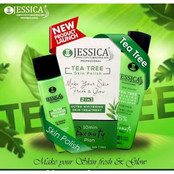 Jessica Tea Tree Skin Polish 2in1 Ultra Whitening