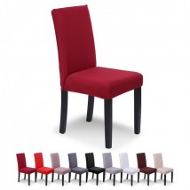 Dining Chair Covers- Pack of 6- Maroon