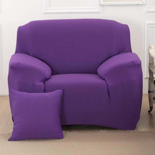 1 Seater Sofa Cover Jumbo Size Cotton Jersey Anti-Slip