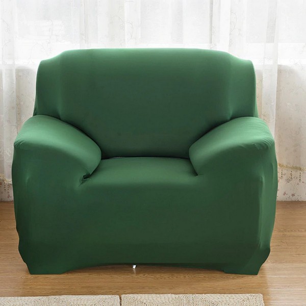 1 Seater Sofa Cover Standard Size Cotton Jersey Anti Slip