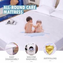 King Size Waterproof Dust-Proof Mattress Protector.