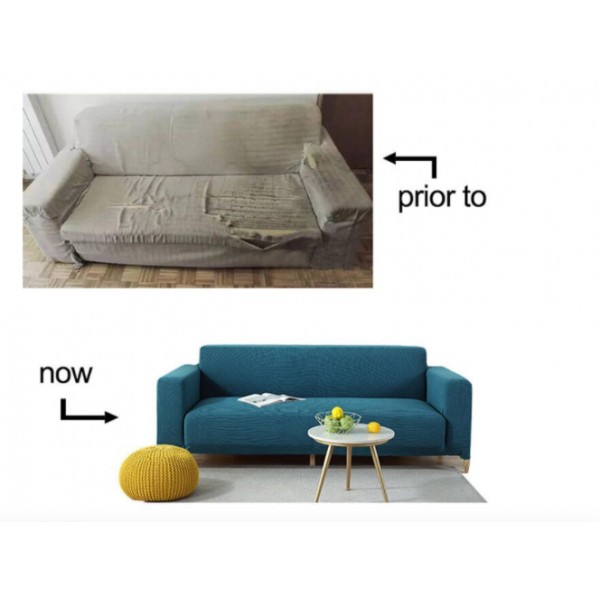 Sofa Come Bed Cover 3 Seater Ready Made Cotton Jersey Buyon.pk