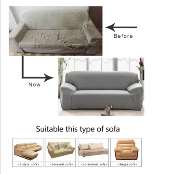 Sofa Come Bed Cover for 3 Seater Sofa Jumbo Size Stretchable Buyon.pk