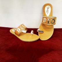 Ladies Slippers golden 