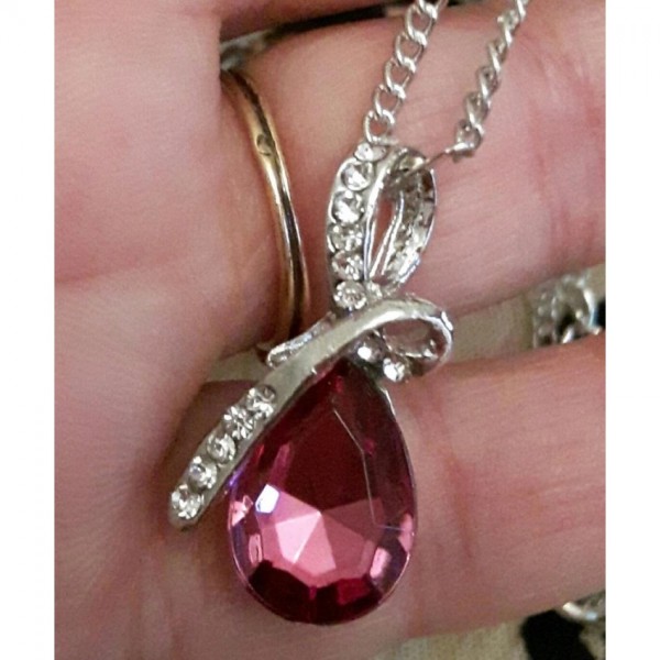  Austrian Crystal droplet Necklace Pendant