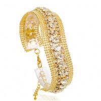New Fashion Wave Crystal Bracelet