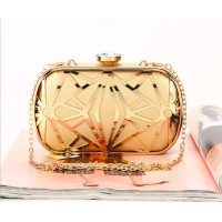 High Quality Metal Hollow Crafted Wedding Party Clutch