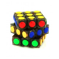 3x3x3 Dot Magic Cube Black