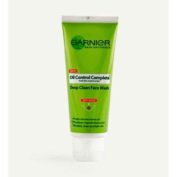 GARINER OIL CONTROL COMPLETE DEEP CLEAN FACE WASH 100ML 