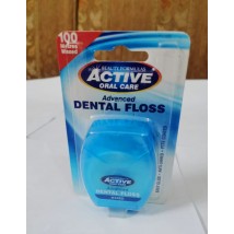 Active Oral Care Advanced Dental Floss Waxed 100 meter waxed
