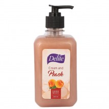 Delite Hand Wash Cream and Peach 400 ml