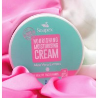 Soapex nourishing moisturizing cream Aloe Vera fresh healthy face and hands 