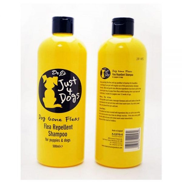 Just 4 dogs Flea Repellent Shampoo Buyon.pk