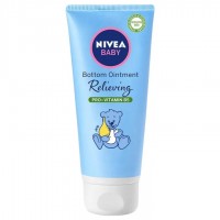 Niveea baby bottom ointment relieving pro vitamin best quality nappy rash solution helps to heel up rashes in 100 ml
