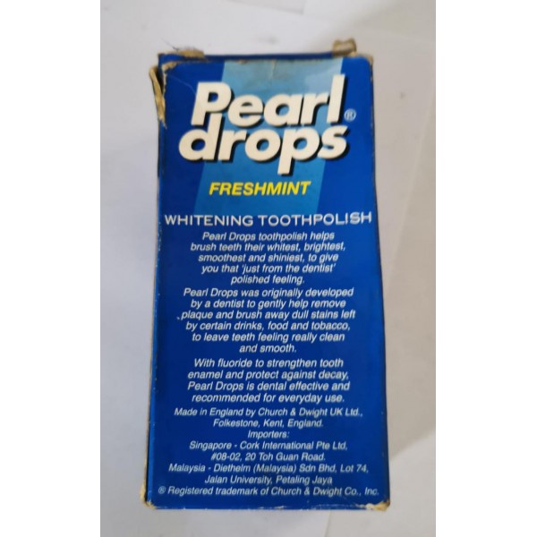 Pearl drops whitening toothpolish (Freshmint) Buyon.pk