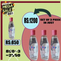 Set of 3 baby oil bycotton tree