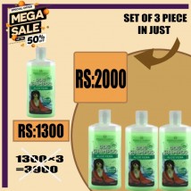 Set of 3 RT dog shampoo tea tree in 500 ml