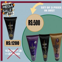 Set of 3 sunsilk conditioner in 180 ml