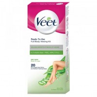 Veet wax strips aloe vera 20 strips in 1 pack
