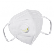 KN95 Mask in White Colour - 4 Layer - With Filter