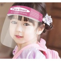 Pink Reusable Premium Face Shield for girls - Pack of 2