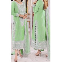 CHIFFON Suit With MALAI Trouser