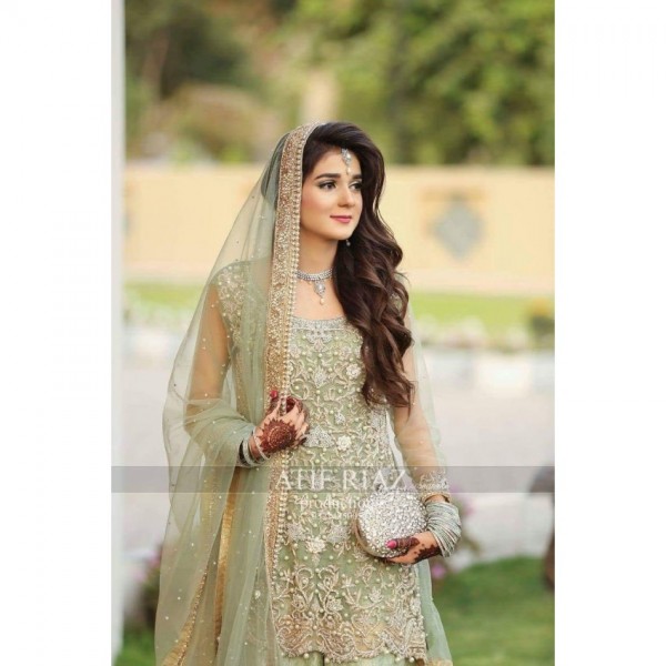 Net Bridal Embroidery Suit Net Embroidery Duppata