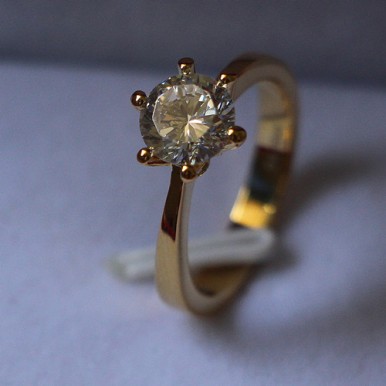 22k gold plated ring
