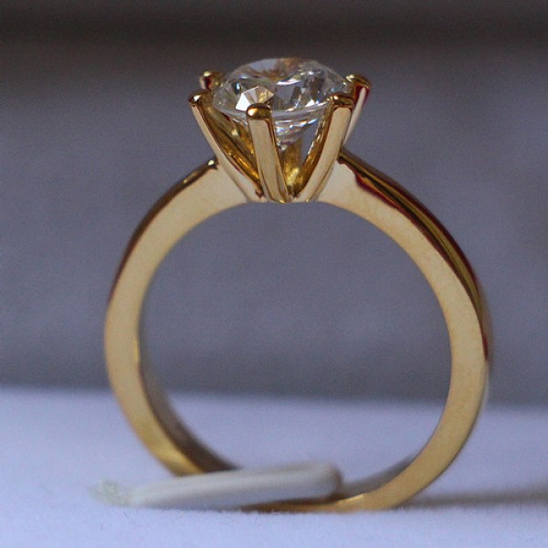 22k gold plated ring