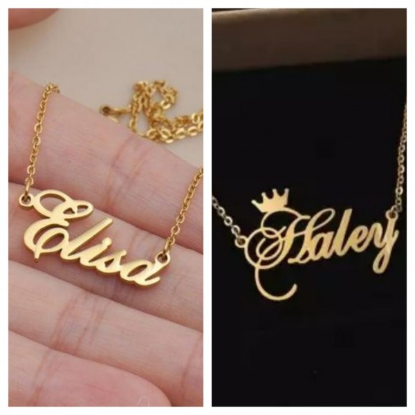 Customized Name Necklace-Pack of 2