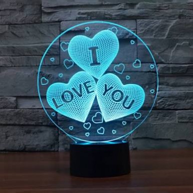 My Love LED Lamp