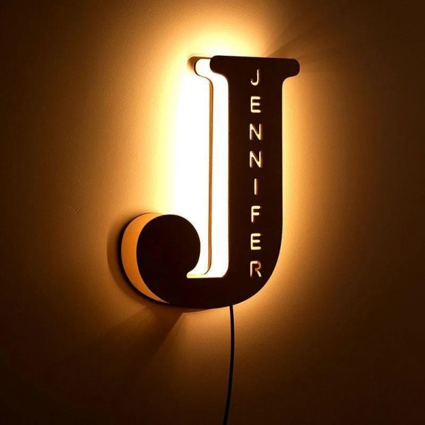 Alphabetic Lamp Customized