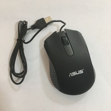 ASUS AE-01 USB wired optical mouse notebook cost-effective black matte